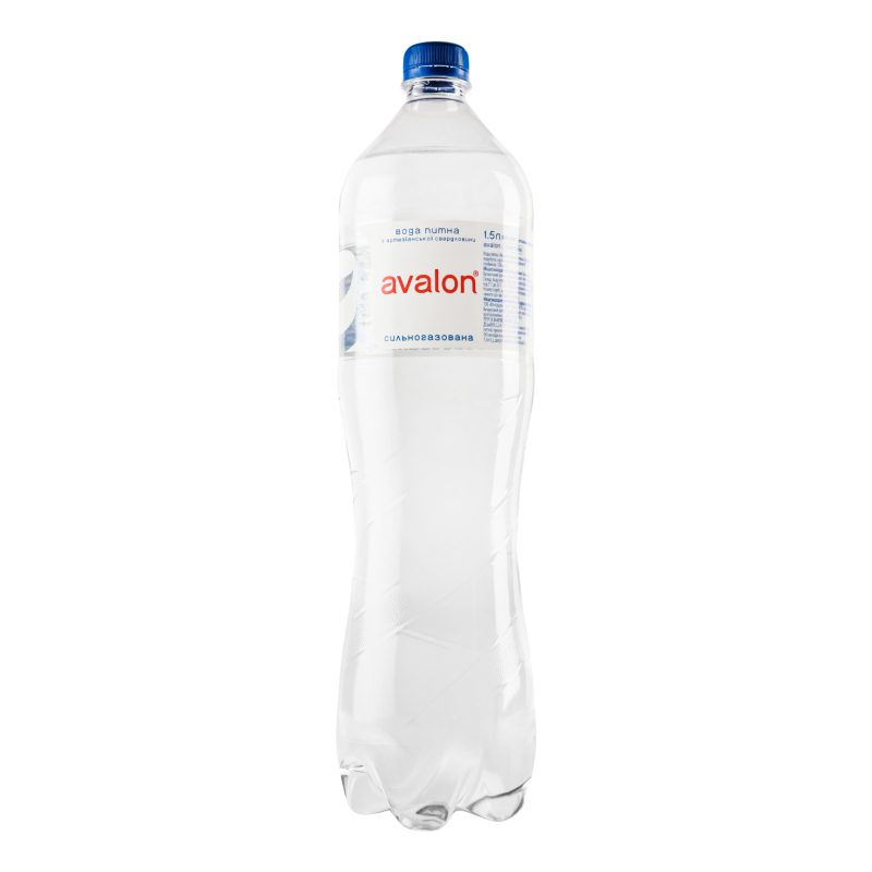 Вода AVALON 1,5 л сильногазована